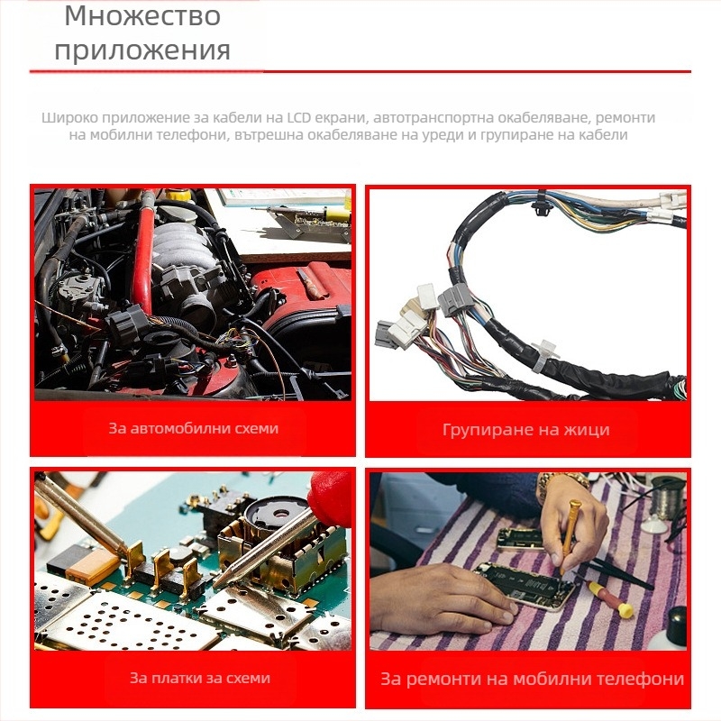 Бяла лента от ацетатно платно за високи температури, изолационна лента за LCD ремонт, с освобождаваща хартия; дебелина 0.2 мм; температурна устойчивост: дълготрайна 100°C, краткотрайна 180°C; сърцевина: хартиена тръба; произход: Dongguan