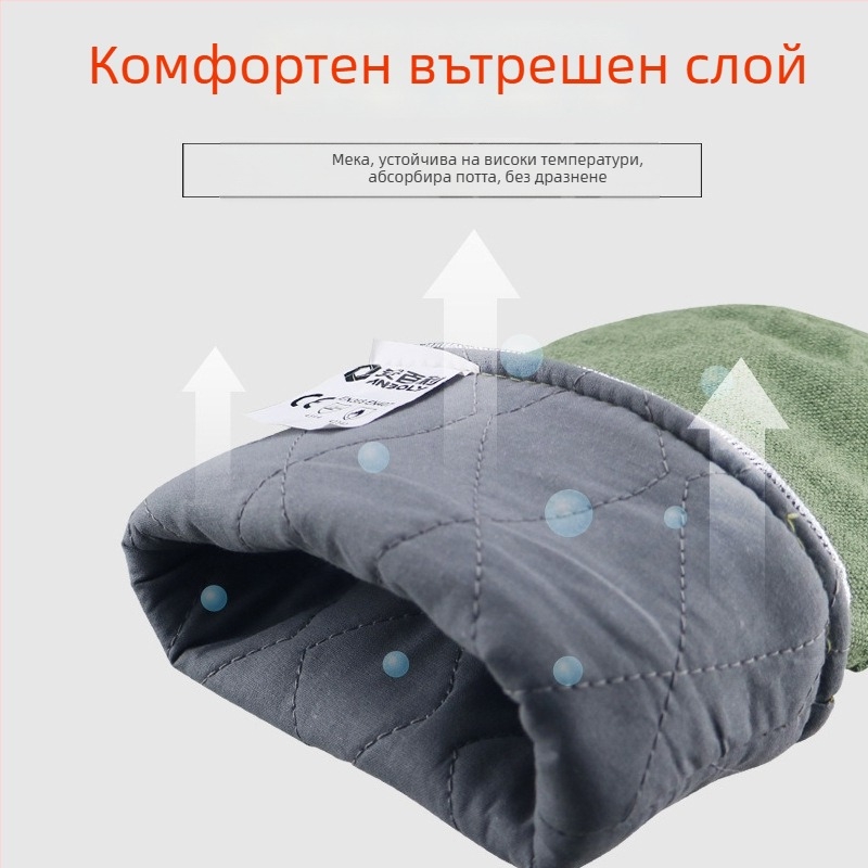 Ben bailey арamidни ръкавици за високи температури за производство и леене на стомано и стъкло