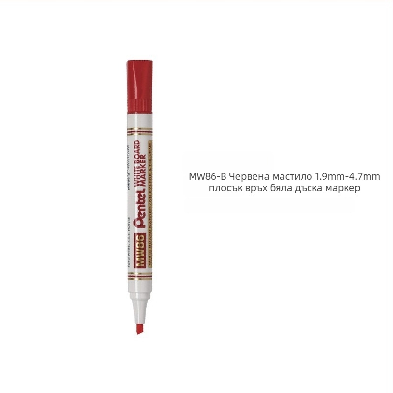 Patong MW85/MW86 маркер за бяла дъска – с кръгла или квадратна глава, пластмасов корпус, ширина на линията 1.9/4.7, за индустриален офис
