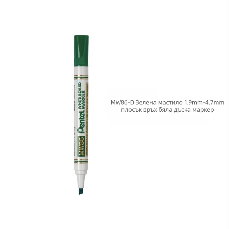 Patong MW85/MW86 маркер за бяла дъска – с кръгла или квадратна глава, пластмасов корпус, ширина на линията 1.9/4.7, за индустриален офис