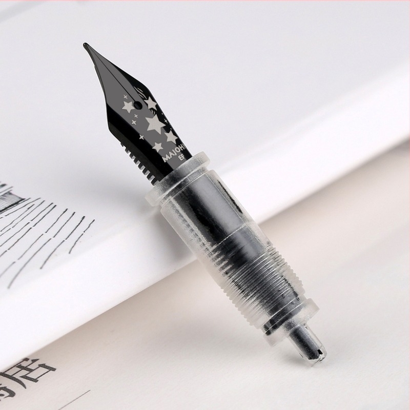 Moonman Комплект за смяна на перо – метална глава на писалка, 26#, за писалка с перо