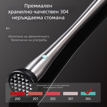 Aijige Неръждаема стомана: Чук за лед и мъдлер за лимонов сок за чай с мляко - Модерен стил