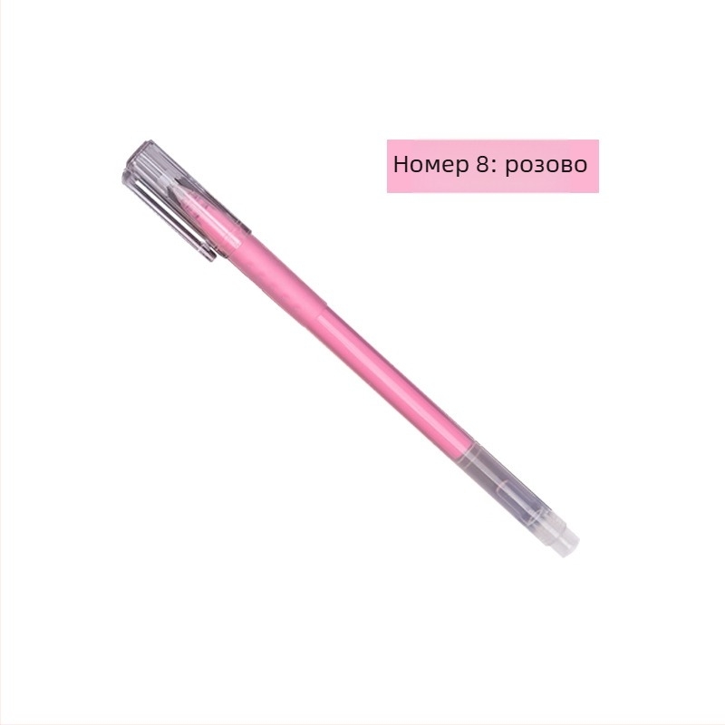 Неоново перо за дневник, хайлайтър за подчертаване на ключови точки, модел 972-A, пластмасов корпус, опаковка в торба, персонализиране