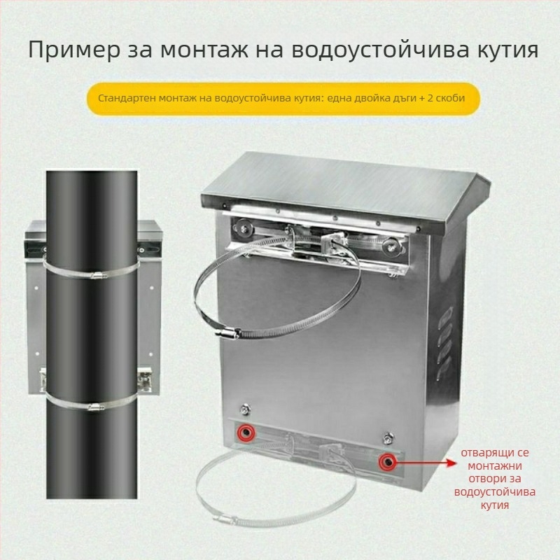 304 неръждаема стомана: пръстен за закрепване на тръби и кабели, заключващ пръстен за водни и газови тръби