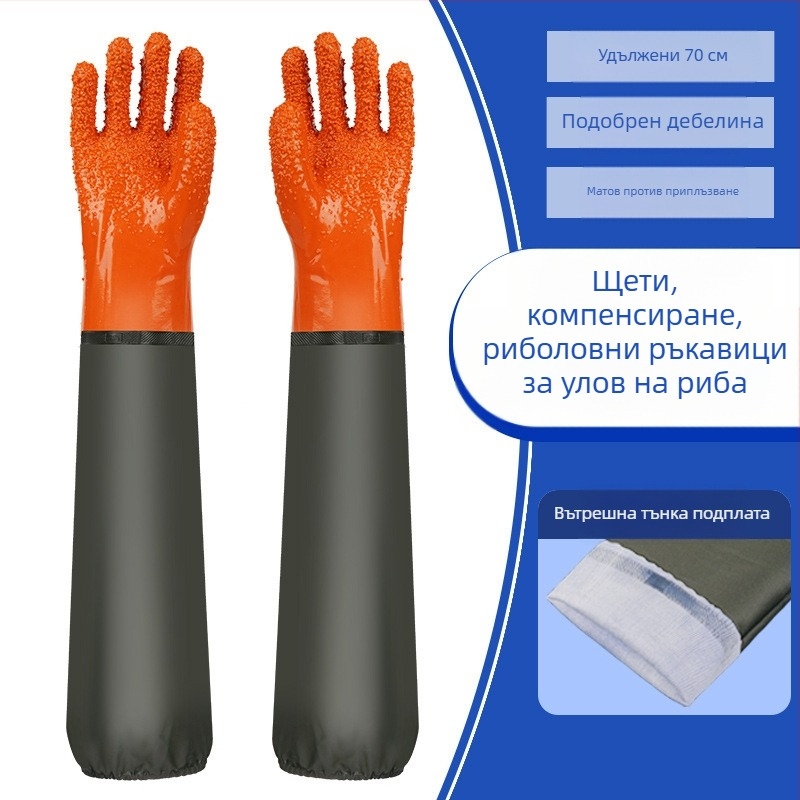 Защитни работни ръкавици от кравешка кожа – анти-порязване, маслоустойчиви, износоустойчиви и антихлъзгави