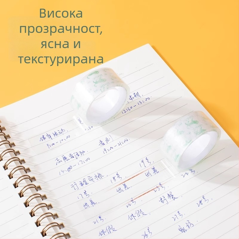 Прозрачна лента за грешни отговори, малък ролон, PET лента, модел ZH-CTJD, марка Friendly, офисна употреба