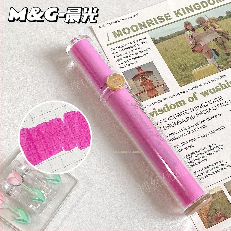 Маркер с мирис и мек връх, модел Apmv09c0, пластмасов корпус, неизтриваем