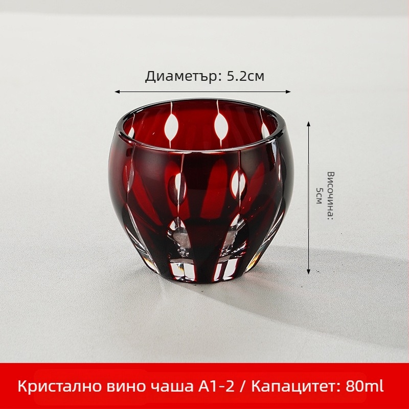 Саке комплект в японски стил от кристално стъкло, капацитет 1–100 ml, марка Tao Chunfang