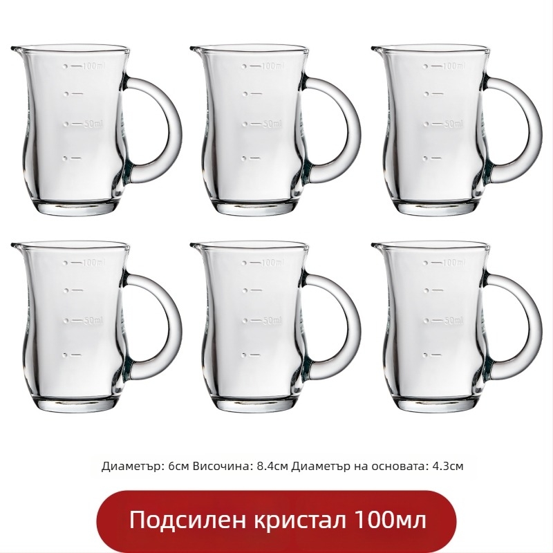 Премиум кристален комплект чаши за ликьор, минималистичен модерен дизайн, малки чаши за вино за домашна употреба, диспенсер за ресторанти за комерсиална употреба