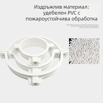 Хомут за тръба от неръждаема стомана с плосък край за дренаж — Yu Ye