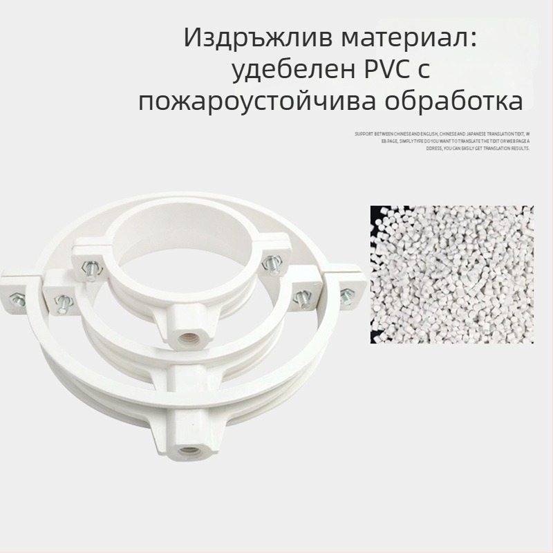 Хомут за тръба от неръждаема стомана с плосък край за дренаж — Yu Ye