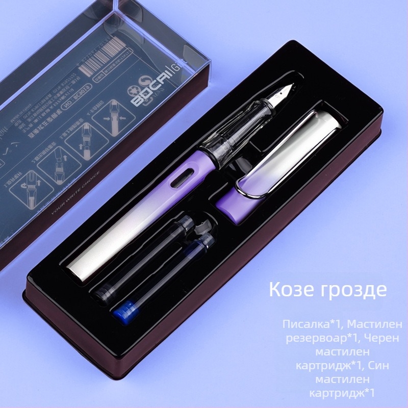 Bocai BC9019 комплект писалка в подаръчна кутия – за ученици, упражнения за почерк с правилна поза, подходящ за училище и офис