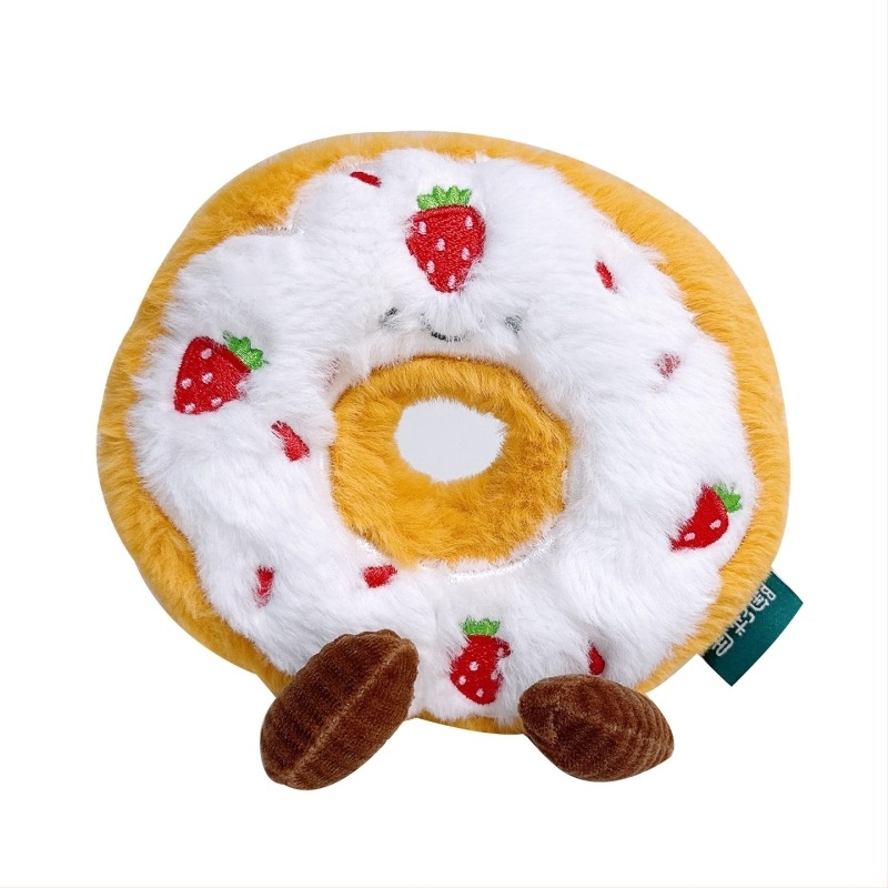 Плюшена играчка във форма на торта, десертна серия, пълнеж PP памук, висококачествен плюш, за възраст 7-14 години