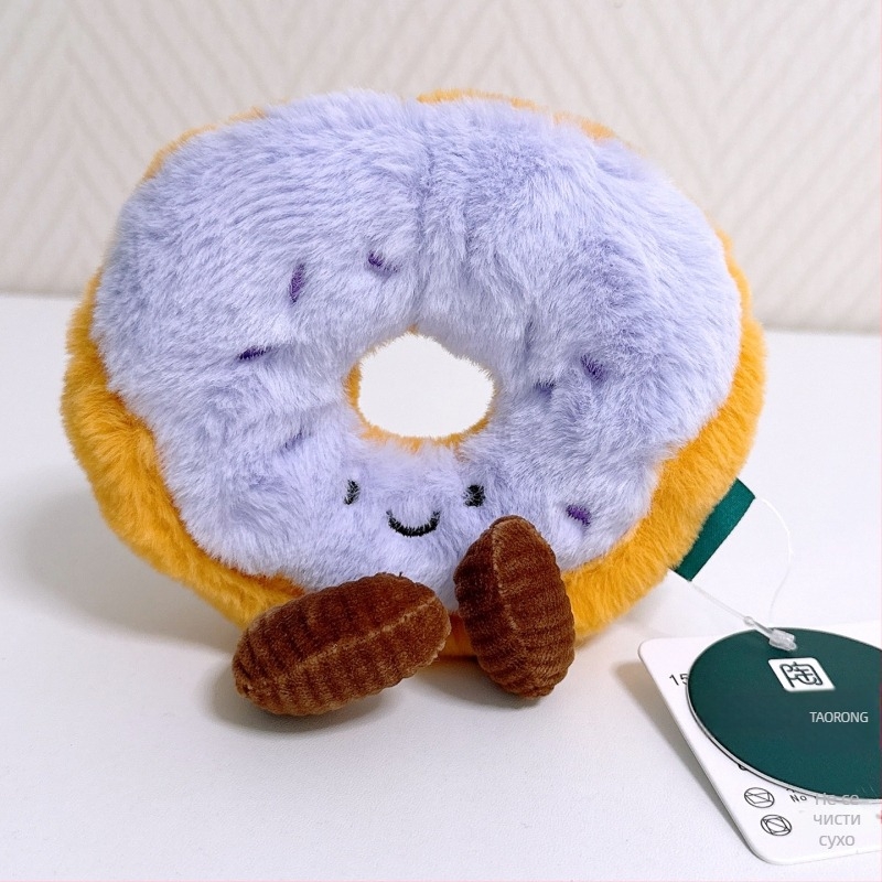 Плюшена играчка във форма на торта, десертна серия, пълнеж PP памук, висококачествен плюш, за възраст 7-14 години