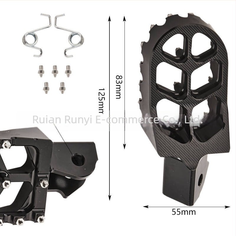 CNC алуминиеви стъпала за мотоциклет, съвместими с CRF150F, CRF230F и Qulong Light Bee