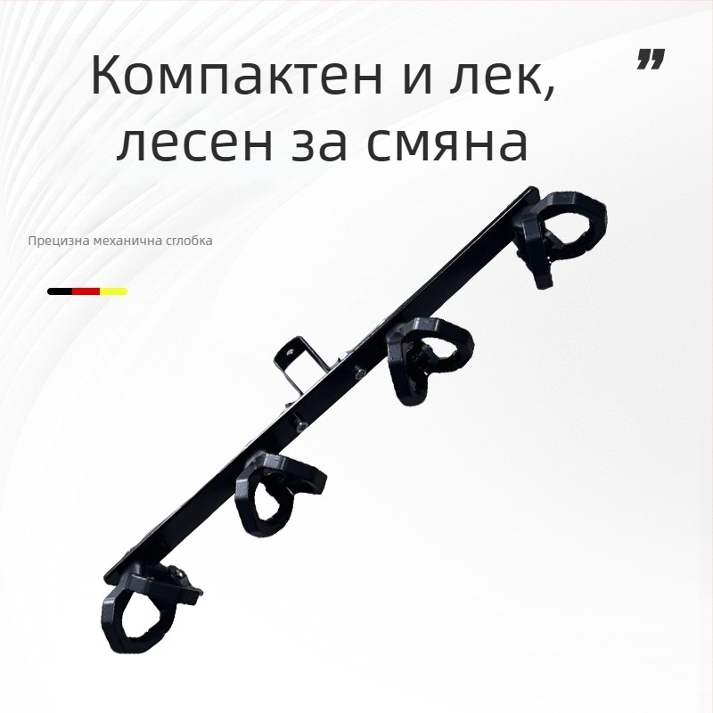 Xin Lei електрическо превозно средство – предна напречна лента с ред куки, ABS куки и алуминиев закачалник за доставка на храна