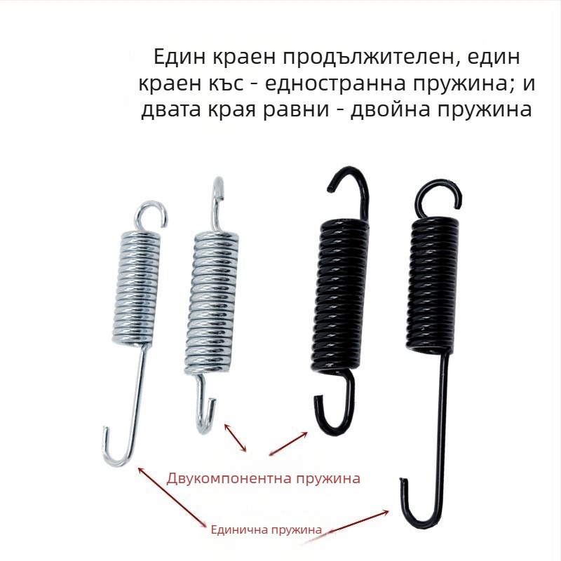 Задна паркинг-скоба с универсална съвместимост за велосипеди, мотоциклети и електрически скутери; голяма триножна основа; пружинен механизъм за напрежение