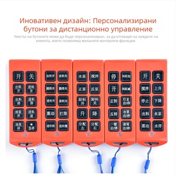 LGW-W6RX-220V Безжичен дистанционен превключвател с функция Inching, самозаключващ се и взаимно заключващ за индустриален контролен шкаф