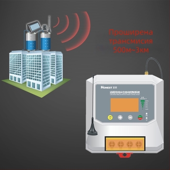 Безжичен дистанционен превключвател за 380V водна помпа с трифазен мощен мотор — интелигентно управление за автоматичен контрол на нивото на водата
