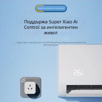 Интелигентен дистанционен контрол за климатик с Wi‑Fi и гласово управление, 16A, AC110/250V, 3520W, режим на сън, таймер, CCC сертифициран