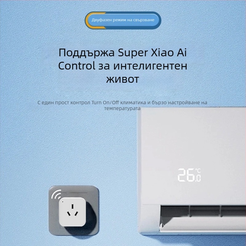 Интелигентен дистанционен контрол за климатик с Wi‑Fi и гласово управление, 16A, AC110/250V, 3520W, режим на сън, таймер, CCC сертифициран