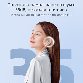 Силиконови ушни тапи за шумопотискане - за ушния канал, водоустойчиви, NRR 35