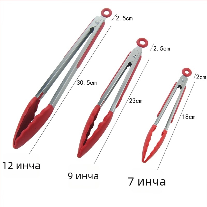 Силиконов клип за храна с висока топлинна устойчивост, антиплъзгане, защита от изгаряния, многофункционален, възможност за печат на лого