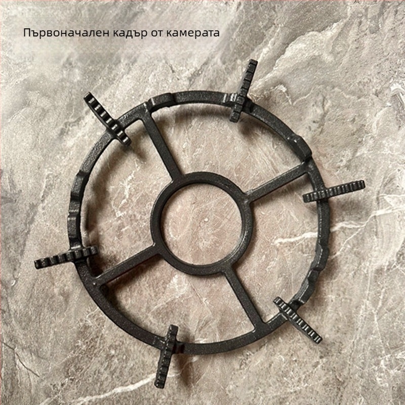 Газова скоба за котлон и държач за тенджери от чугун, антихлъзгаща повърхност, универсален, модел TY-608, монтаж: вградена