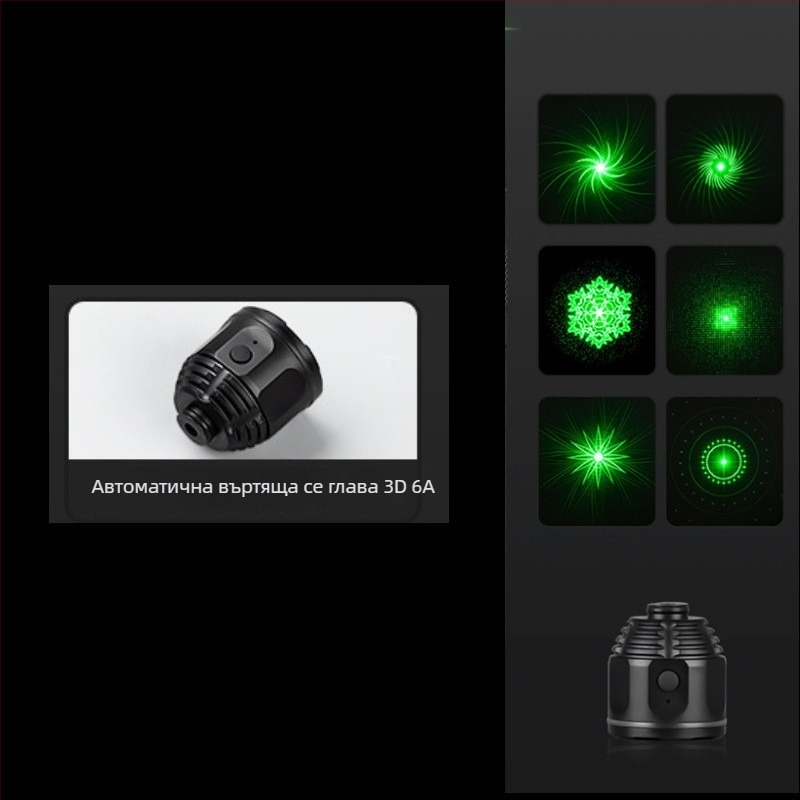 Yongde лазерна писалка, презареждаща се, дълъг обхват, инфрачервен лазер, фенерче