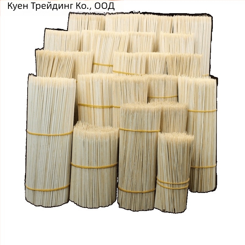Бамбукови шишчета за барбекю за дома, агнешки шишчета, марка Kewen