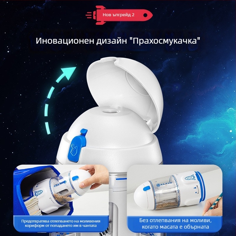 Електрическо автоматично точило за моливи | Модел M3119-1; Пластмасов корпус; Геометрична форма; Електрическо задвижване