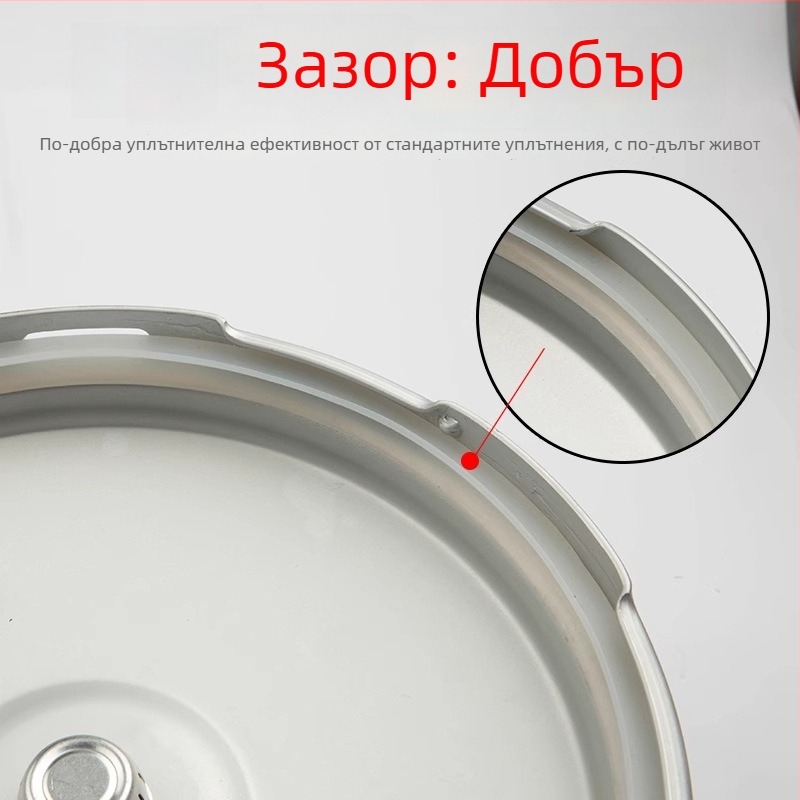 Гумен уплътнител за тенджера под налягане, универсален, модел 1