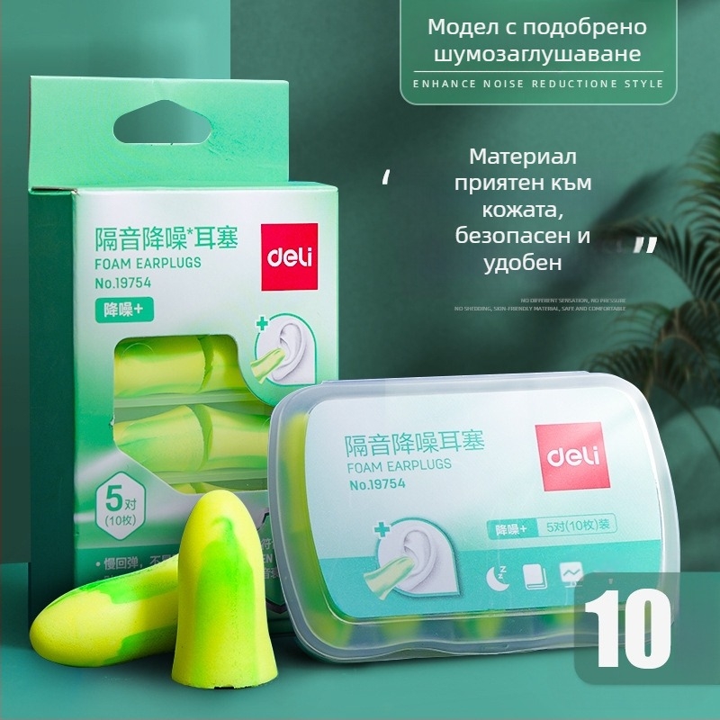 Deli ушни тапи за шумозаглушаване, професионална шумоизолация, модели 19750, 19752, 19753