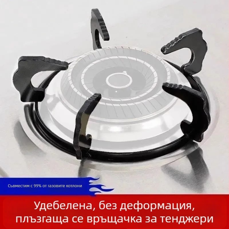 Стойка за тенджери за газова печка, монтаж: поставяне, 2024 модел, съдове