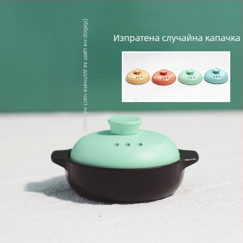 Комплект миниатюрни тенджери за къща за кукли - сплав, модел D560, 3-частен набор