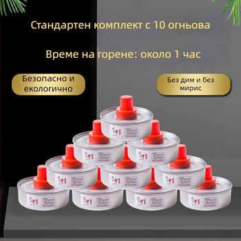 Горивна смес за алкохолна лампа за малък котел – марка Friends, екологично гориво на основа масла (минерални и растителни масла), стил модерна простота, гори 30/60/120 мин