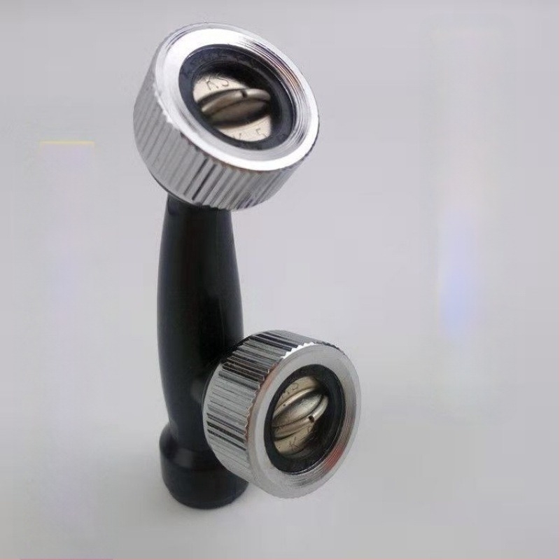 Сопло за пръскачка с форма на вентилатор, двойна глава, двойни отвори, високо налягане, тънка мъгла за селскостопанска атомизация