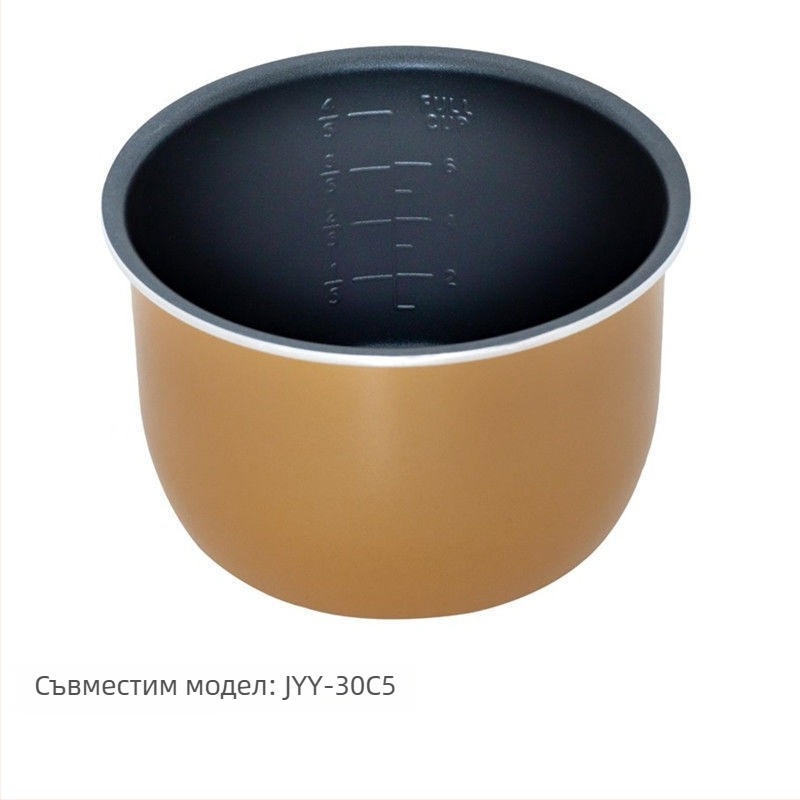 Joyoung-совместим вътрешен съд за касерола, композитно многослойно дъно, 1 л капацитет, газова печка съвместимост, висока температурна устойчивост, модел 007