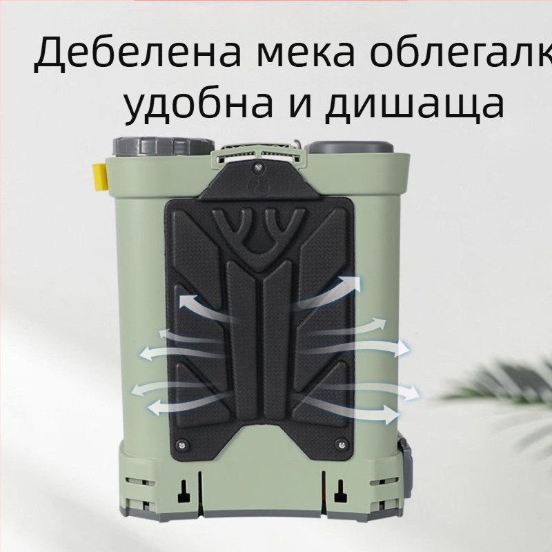 Пръскачка за раница с литиева батерия, високо налягане, за растителна защита