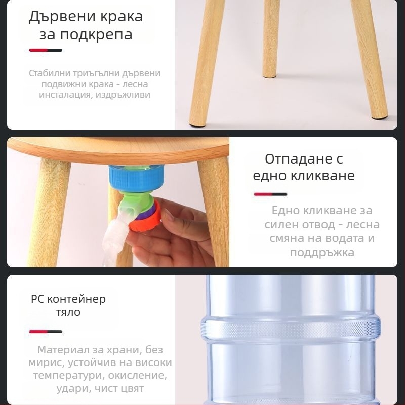 Пластмасов комплект за аквариумна скоба - Ran Nuo Home Furnishing, оборудване за аквариум, тегло 3.6