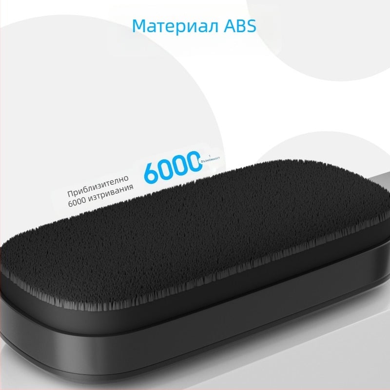 Магнитна гъба за бяла дъска с Velvet повърхност и ABS задна част, комплект за сухо изтриване (Eraser 06)