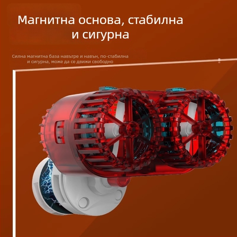 Аквариумна помпа за създаване на вълни – тихо функциониране, вакуумно закрепване и антиобратен поток