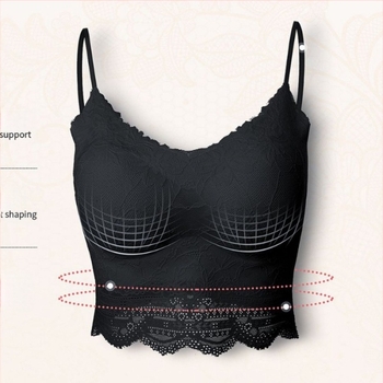 Тубе топ за бюст с дантела, нейлон, пълна чашка, тънки чашки
