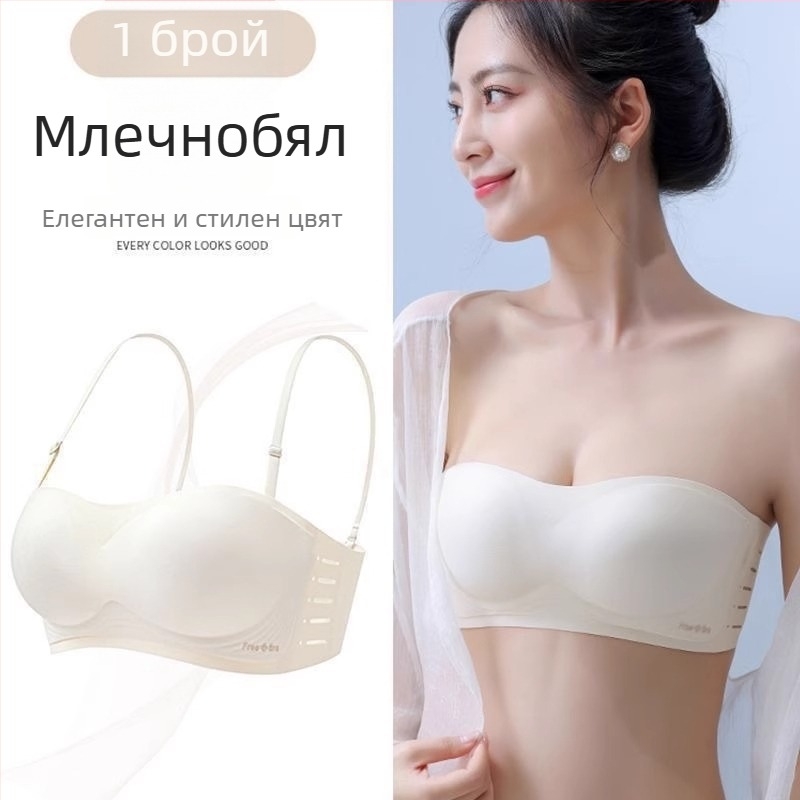 Лятно потник-бельо без презрамки - дишащо, антихлъзгащо се, комфортно, странична опора, безшевен гръб