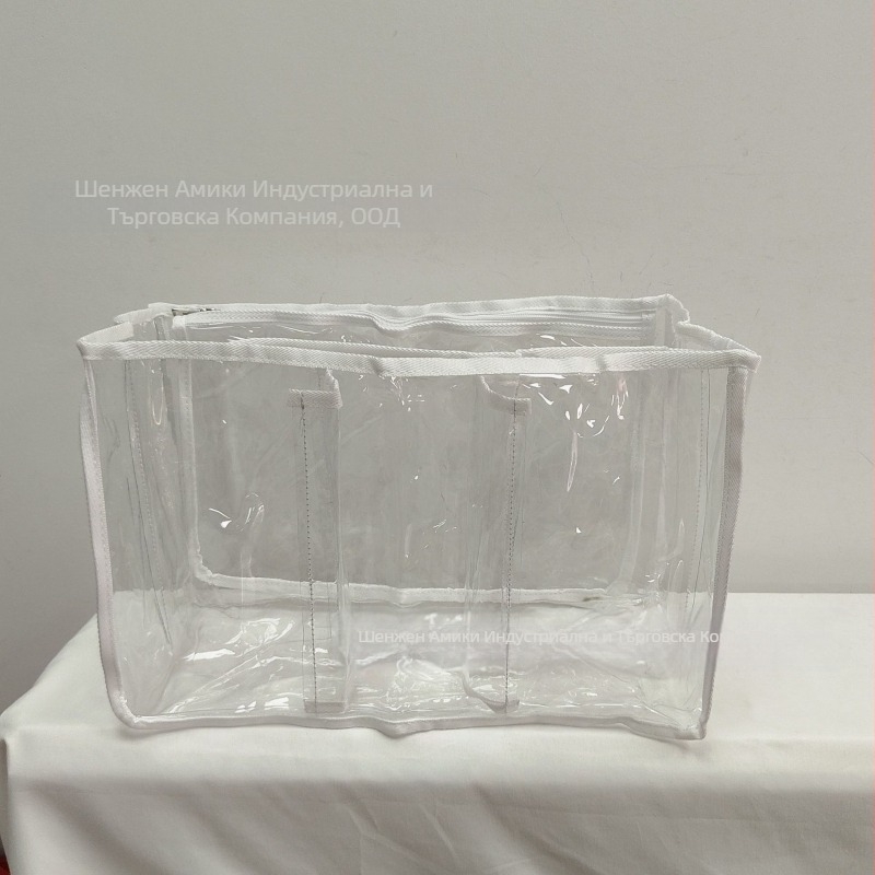 Съхранителна чанта с PVC разделител и вътрешен джоб – аксесоар за чанта, закачалка за чанта (пролет 2024)