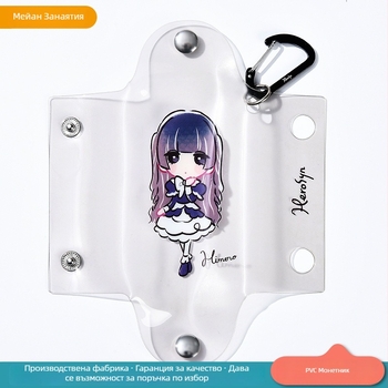 PVC кубичен монетник, многофункционален дизайн, мультяшен стил