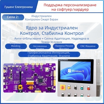 PCB платка за интелигентна везна за тегло и телесни мазнини с човеко-машинно взаимодействие – срок на изпълнение 10–30 дни; приложение: умна домашна система; подходящи продукти: интелигентна везна за тегло и мазнини; дефектност: 1‰