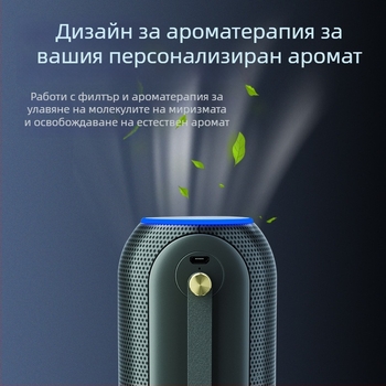 Автомобилен пречиствател за въздух KT.9128 — 5W/5V, универсален автомобил, 5 милиона отрицателни йони, активен кислород <0.001