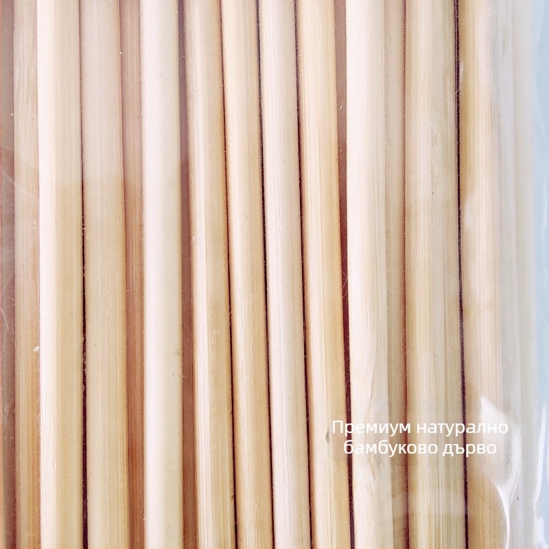 Burning Friends еднократни бамбукови шишчета за барбекю, стил модерна простота; материал бамбук; марка Burning Friends; категория барбекю вилица (signature)