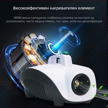 Автомобилен пречиствател на въздуха и дезинфекция чрез атомизация (Smart модел, 900 W, 220 V, подходящ за всички автомобили)